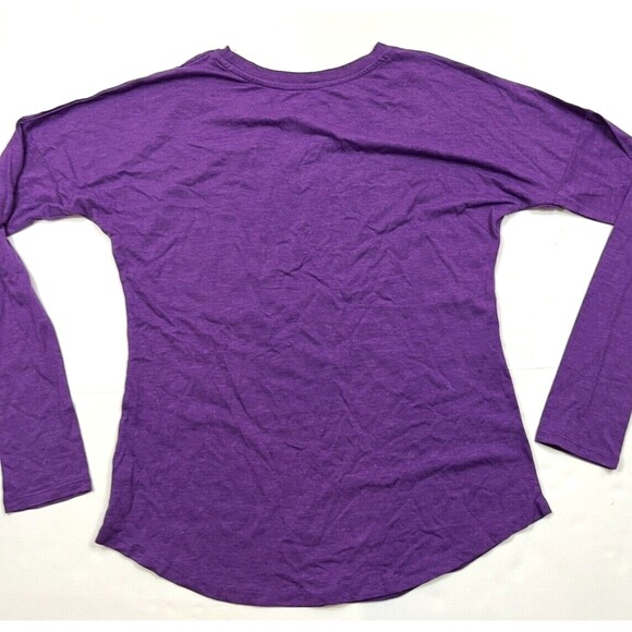University of Evansville Top‎ of the World Purple Long Sleeve T Shirt Small - Picture 4 of 4